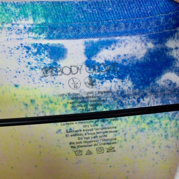 ‼️SOLD‼️Retro Body Glove Tie-Dye Surf Shirt - Picture 4 of 4